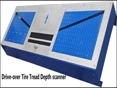 Tire tread Depth&Chassis Holographic Intelligent tester Drive-over Tire Tread Depth scanner