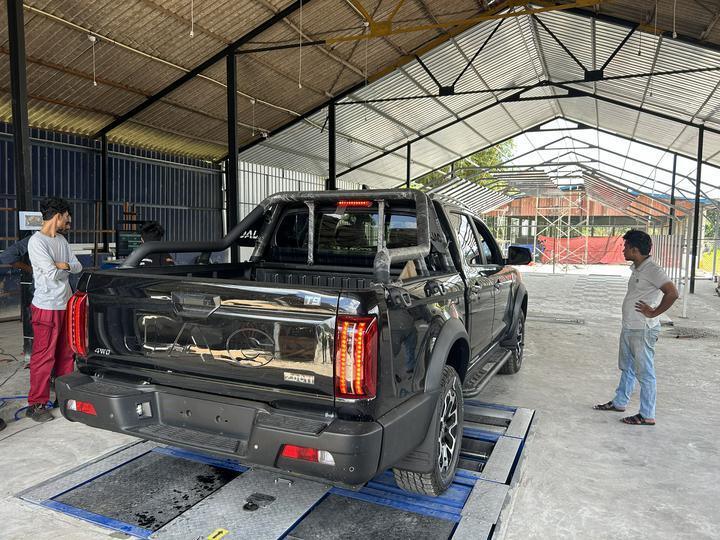 Roller Five-in-One Inspection Line with 3000kg Max Axle Load, AC380V±10%50HZ Power Supply, and 800-2200mm Applicable Wheel Tread for Vehicle Testing