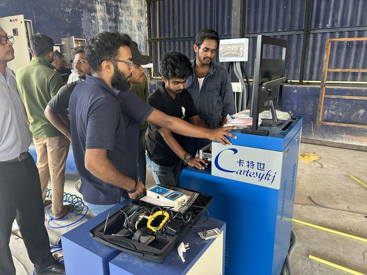 Roller Five-in-One Inspection Line with 3000kg Max Axle Load, AC380V±10%50HZ Power Supply, and 800-2200mm Applicable Wheel Tread for Vehicle Testing