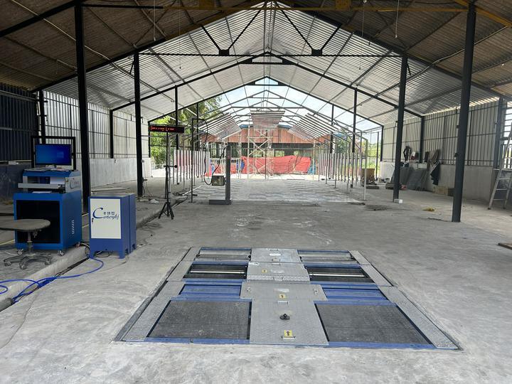 Roller Five-in-One Inspection Line with 3000kg Max Axle Load, AC380V±10%50HZ Power Supply, and 800-2200mm Applicable Wheel Tread for Vehicle Testing